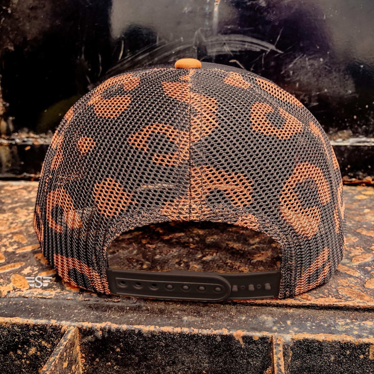 Leopard Mesh Back Cap