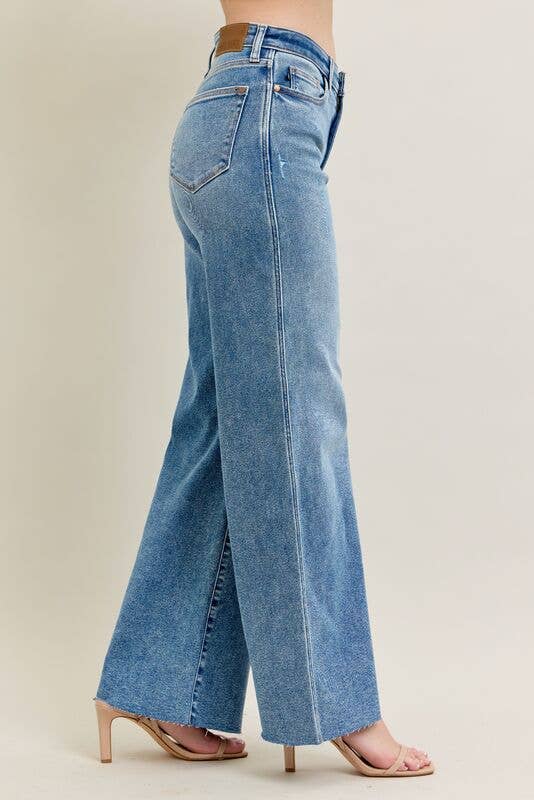 Judy Blue Vintage Wash Wide Leg