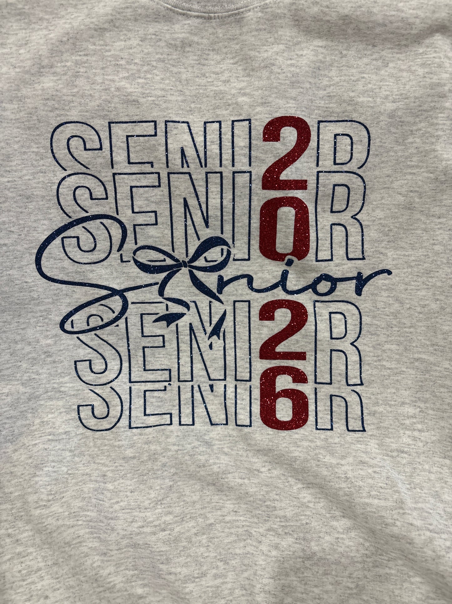 Senior Bow sweat shirt