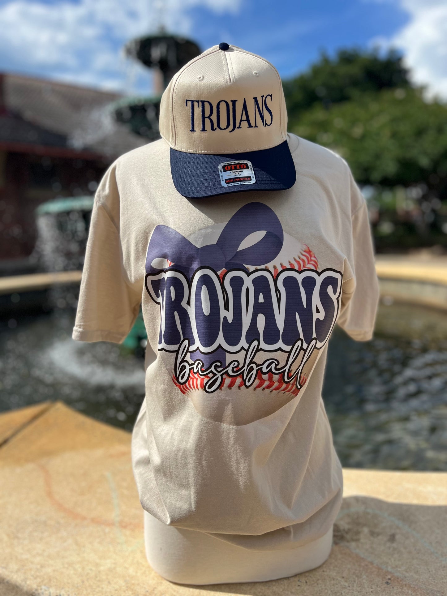 Trojan Embroidered Hat