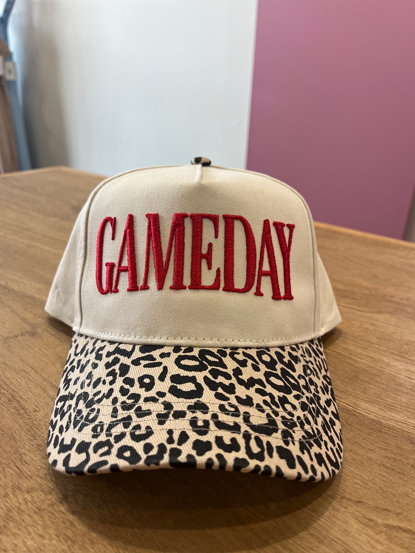 Game day leopard