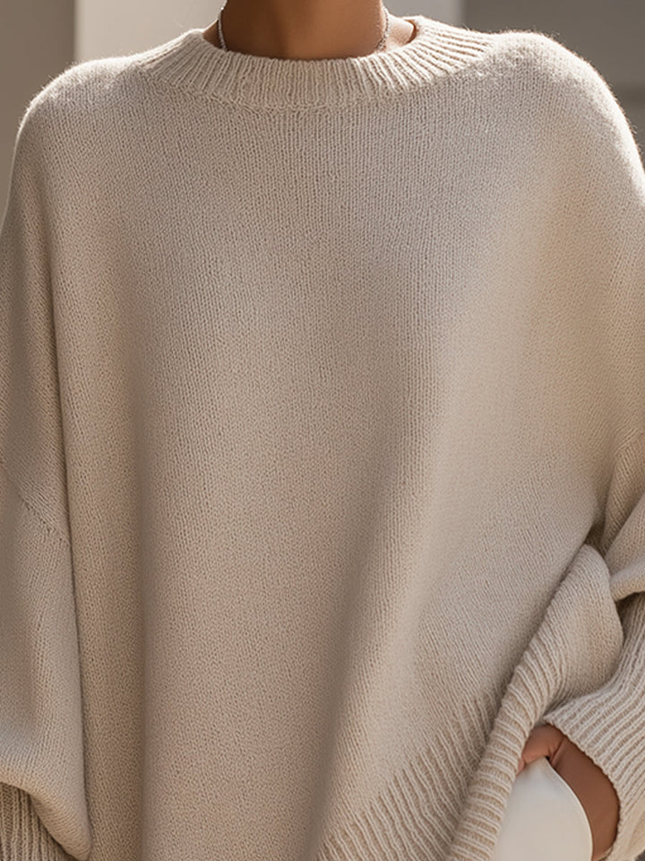 Aster | Cozy Oversized Poncho Sweater