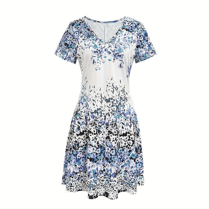 Elegant Flowing Holiday Dress