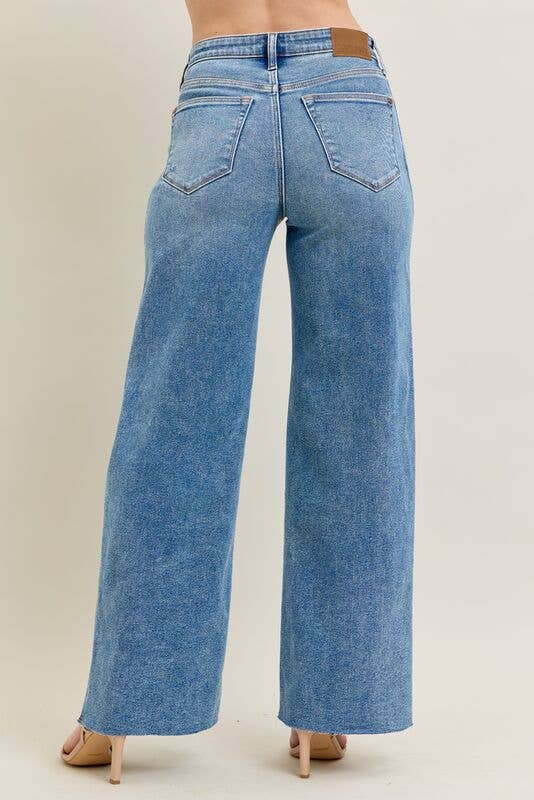 Judy Blue Vintage Wash Wide Leg