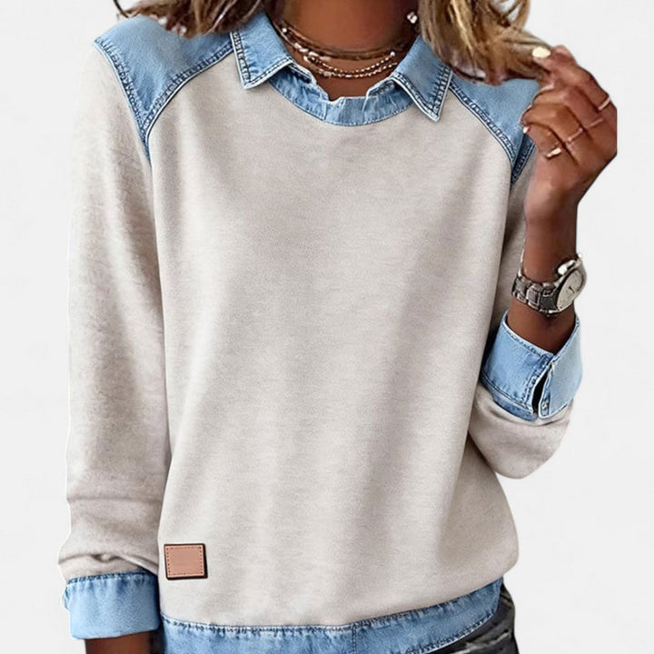 Stylish Long Sleeve Blouse