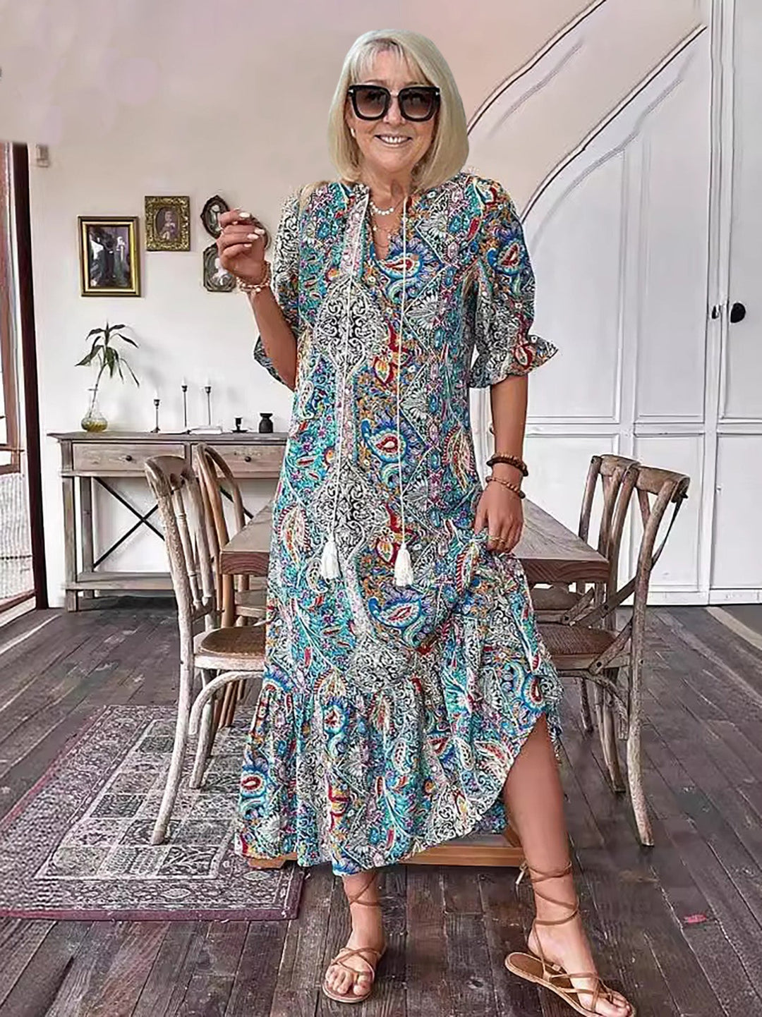 Gene | Bohemian Elegance Dress