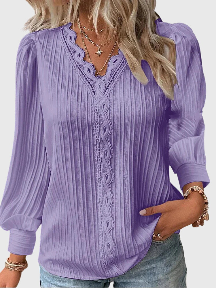 Andrea™ | Chic Pullover Blouse