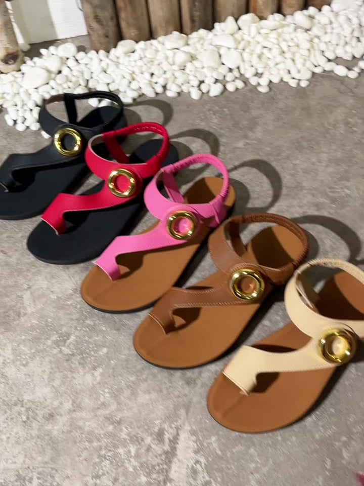 Helen | Summer Toe-Loop Sandals