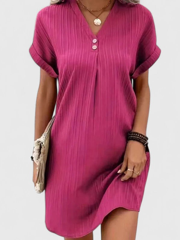 Annie | Elegant Draped Dress