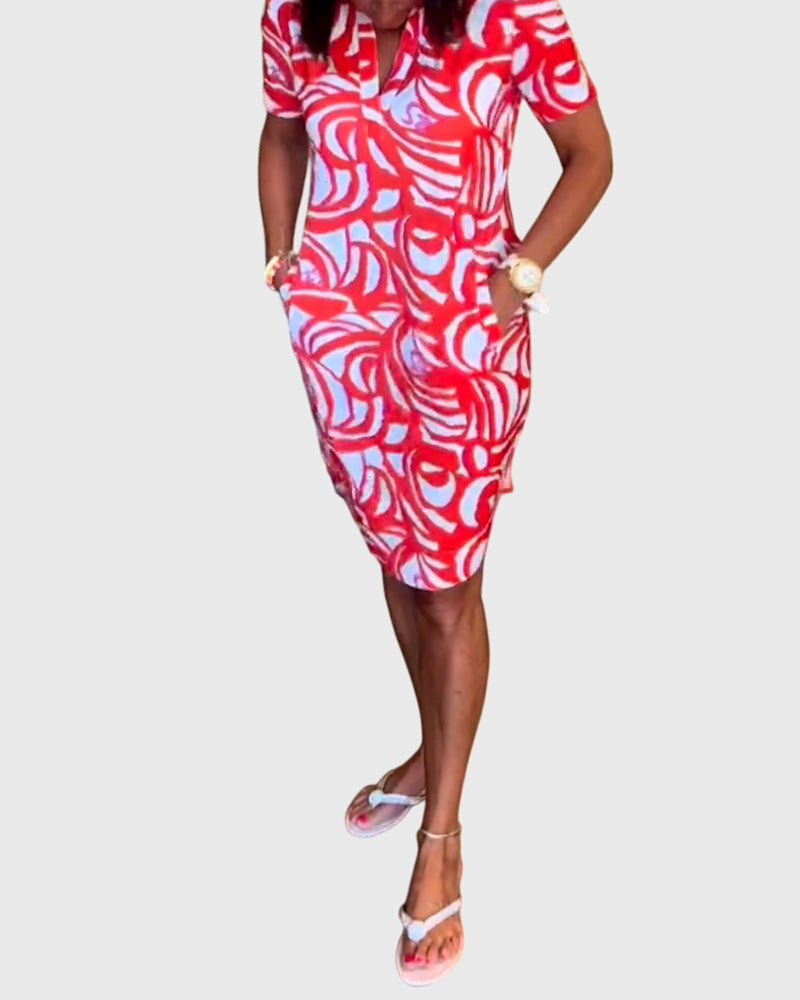 Annie | Elegant Avenue Walk Dress