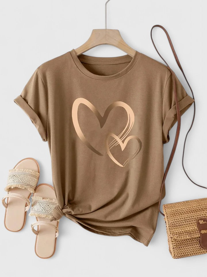 Ivanelle | Soft and Cozy Short Sleeve Tee