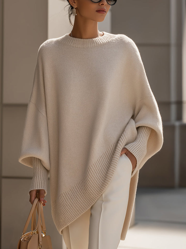 Aster | Comfy Oversized Poncho Sweater