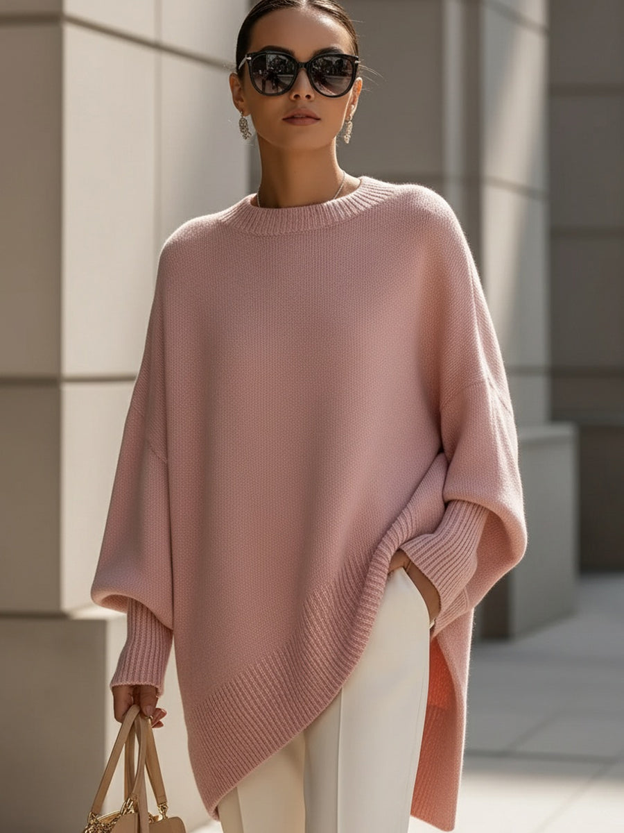 Aster | Comfy Oversized Poncho Sweater