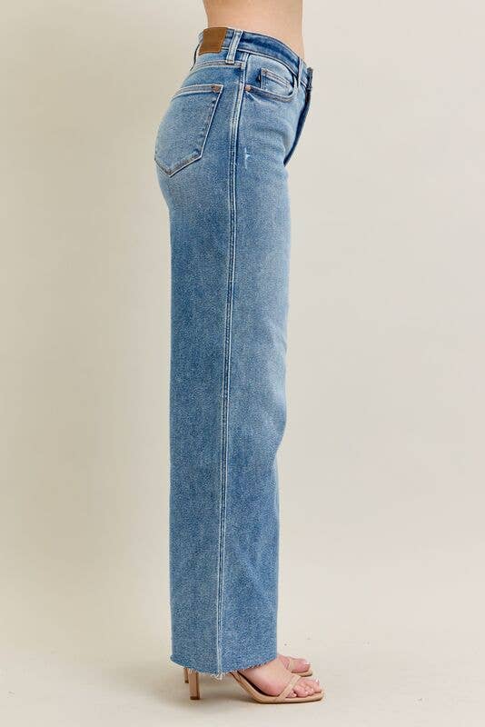 Judy Blue Vintage Wash Wide Leg