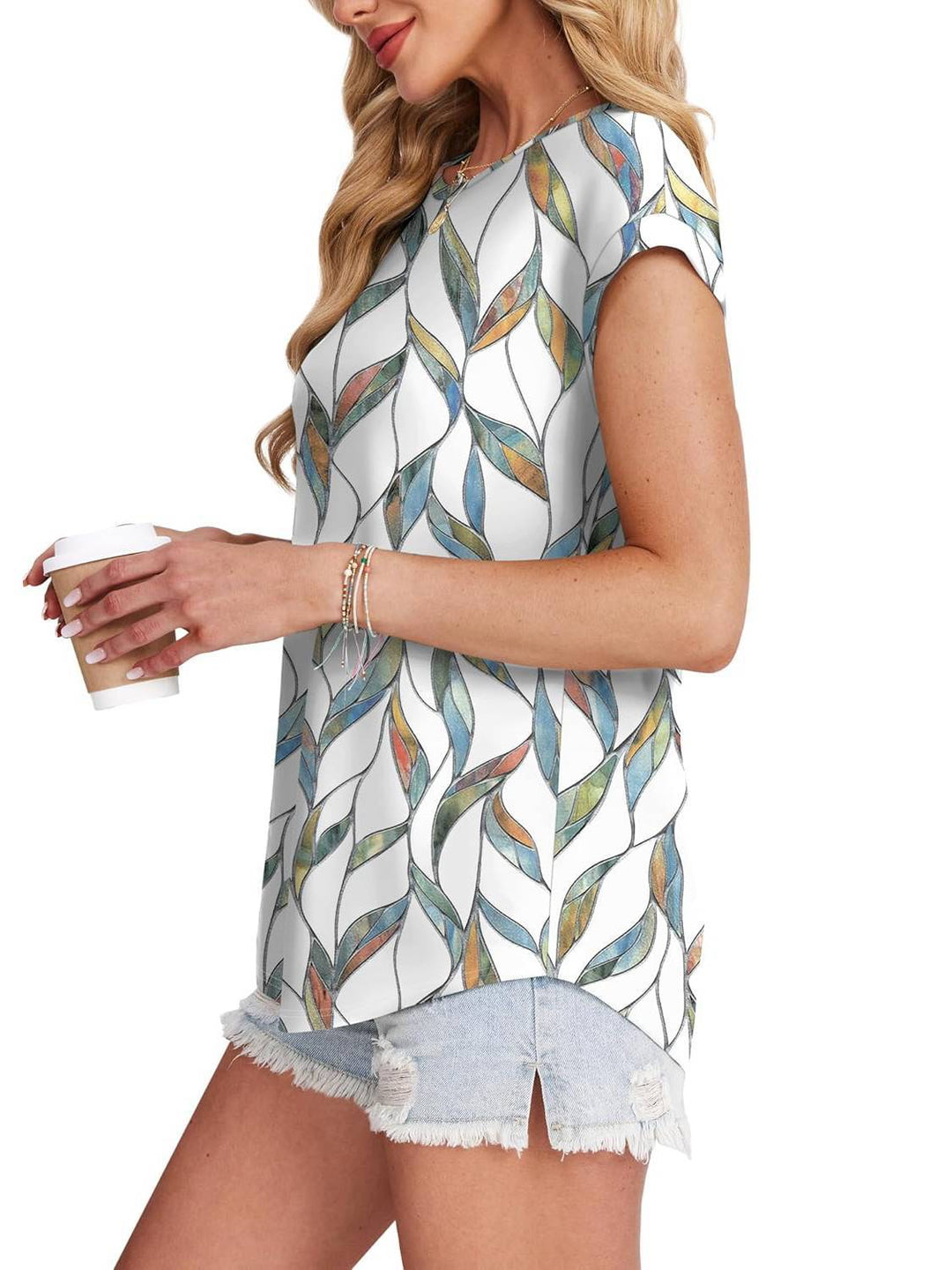 Necie | Stylish Printed Top