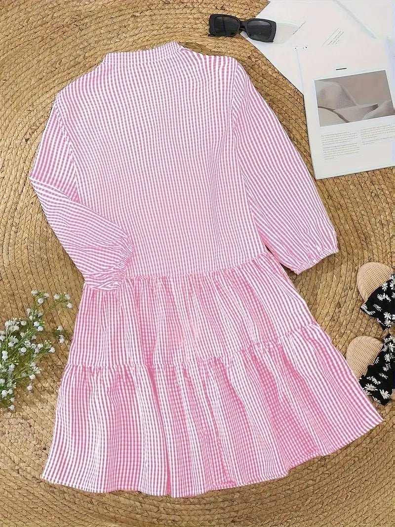 Calio | Gingham Delight Dress