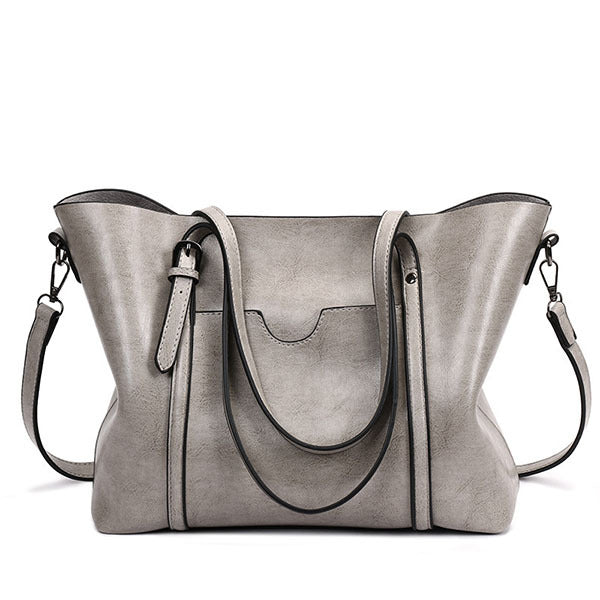Sophia - Elegant Leather Tote Bag