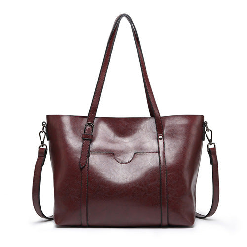 Sophia - Elegant Leather Tote Bag