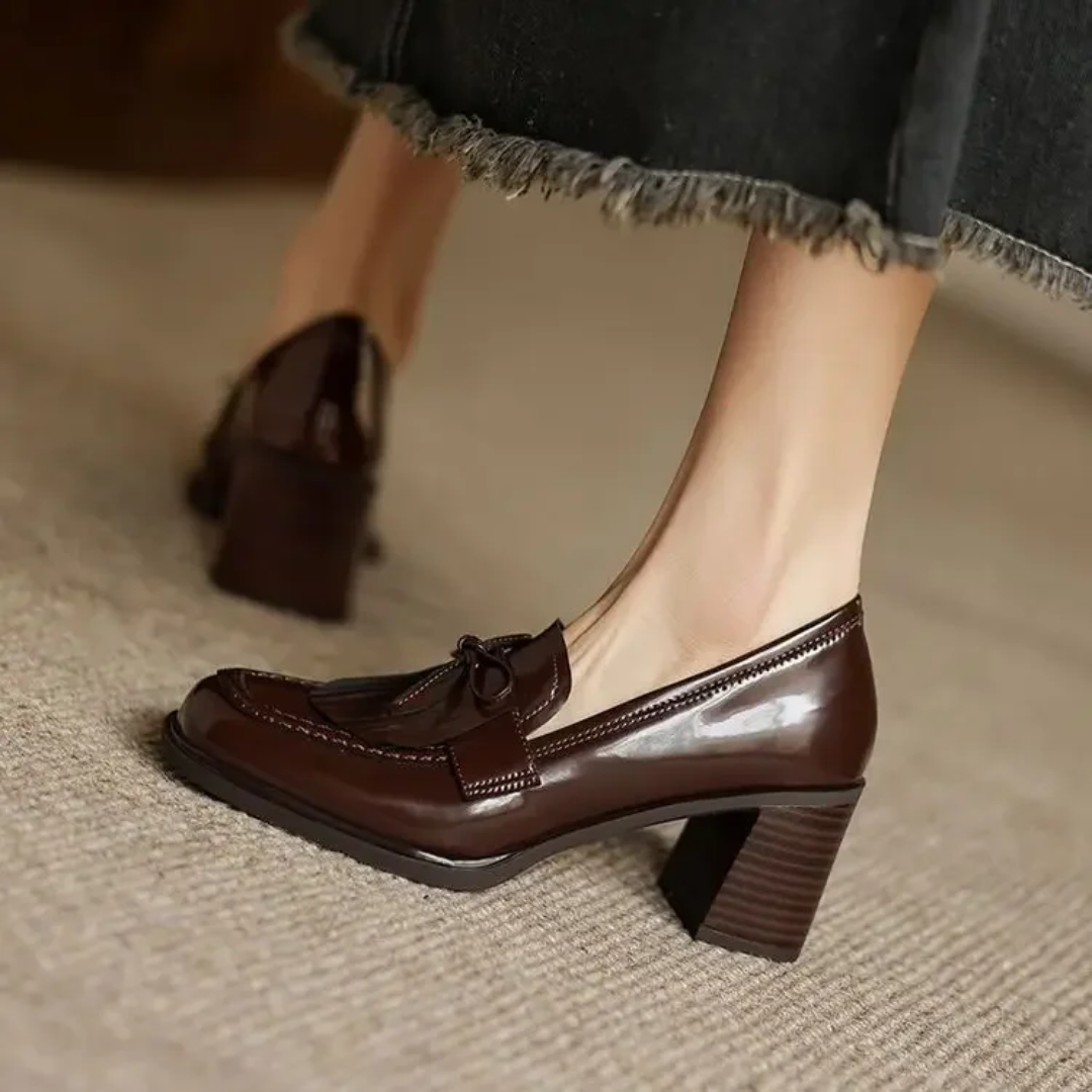 Dorothy Classic Loafer Heels