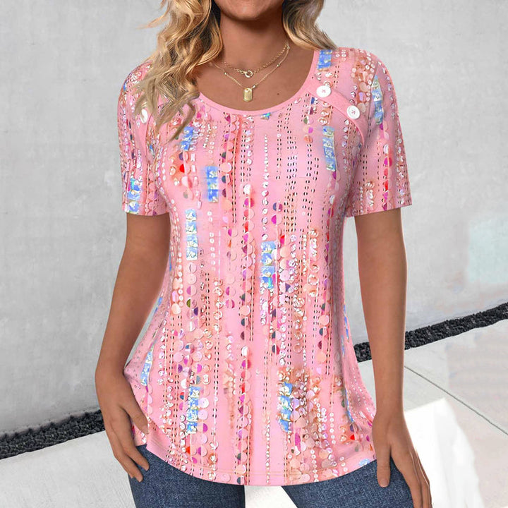 Chic Loose-Fit Party Blouse