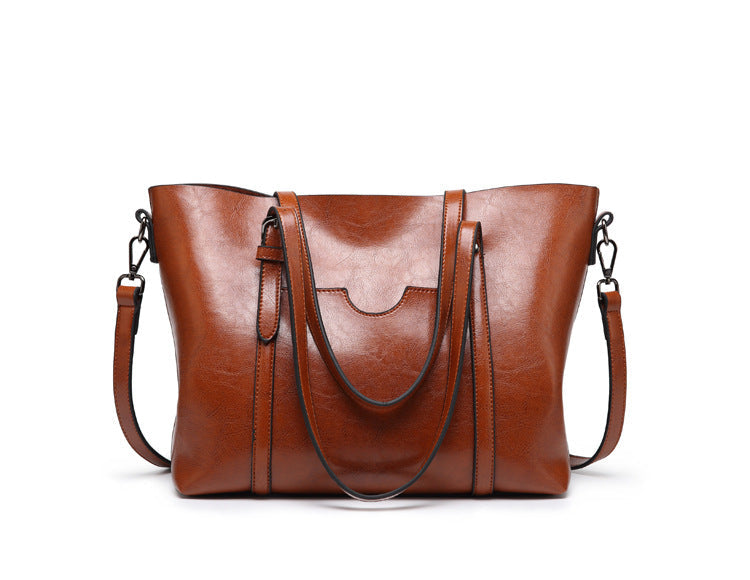 Sophia - Elegant Leather Tote Bag