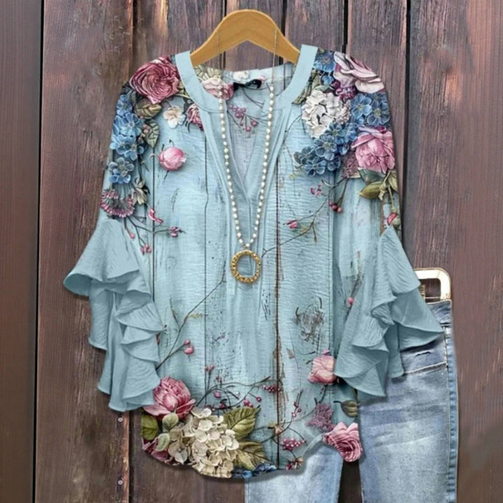 Chic Loose-Fit Evening Blouse