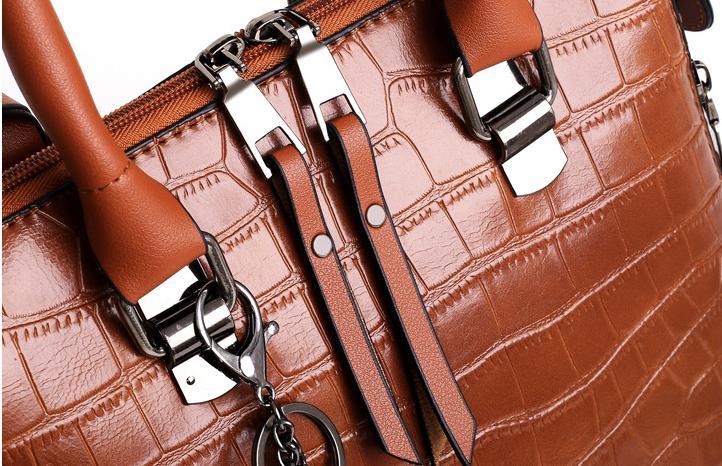 Evelyn - Chic Everyday 4-Piece Leather Bag Collection