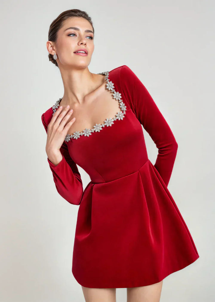 Willow™ Velvet Mini Dress