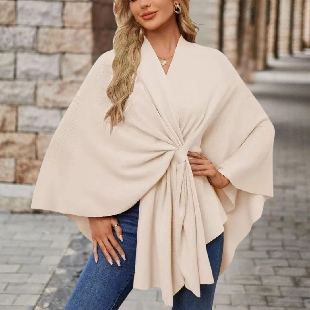 Silei | Stylish Poncho Sweater