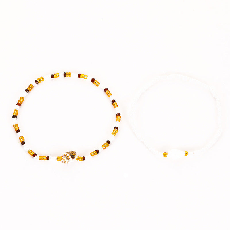 Sunset Soirée Bohemian Pearl Bracelet – Elegant & Natural Charm