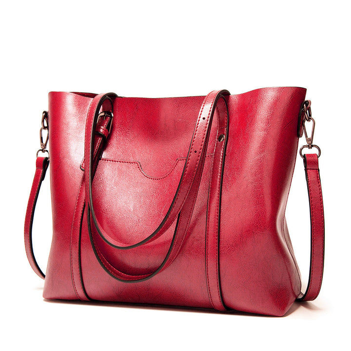 Sophia - Elegant Leather Tote Bag