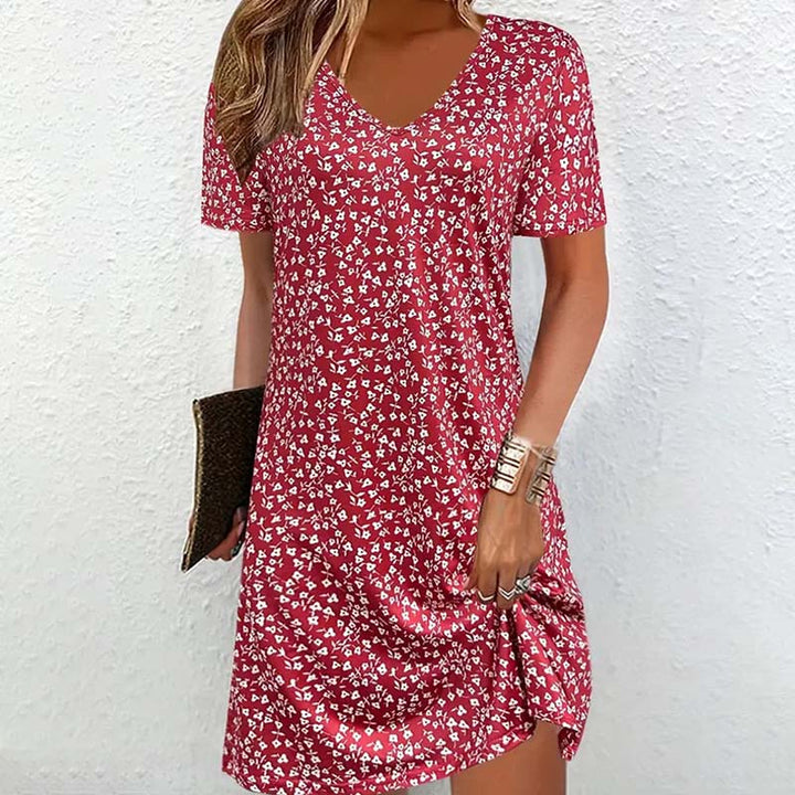 Elegant A-Line Holiday Dress