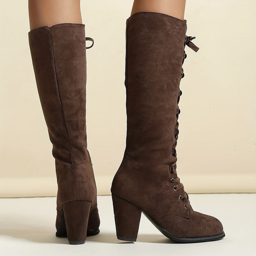 Lucia - Chic Knee-High Fashion Boots
