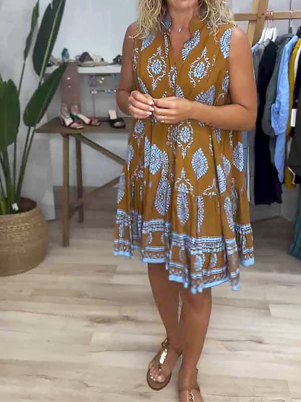 Anne | Sophisticated V-Neck Dress