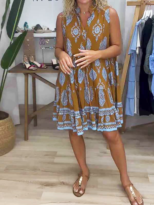 Anne | Sophisticated V-Neck Dress