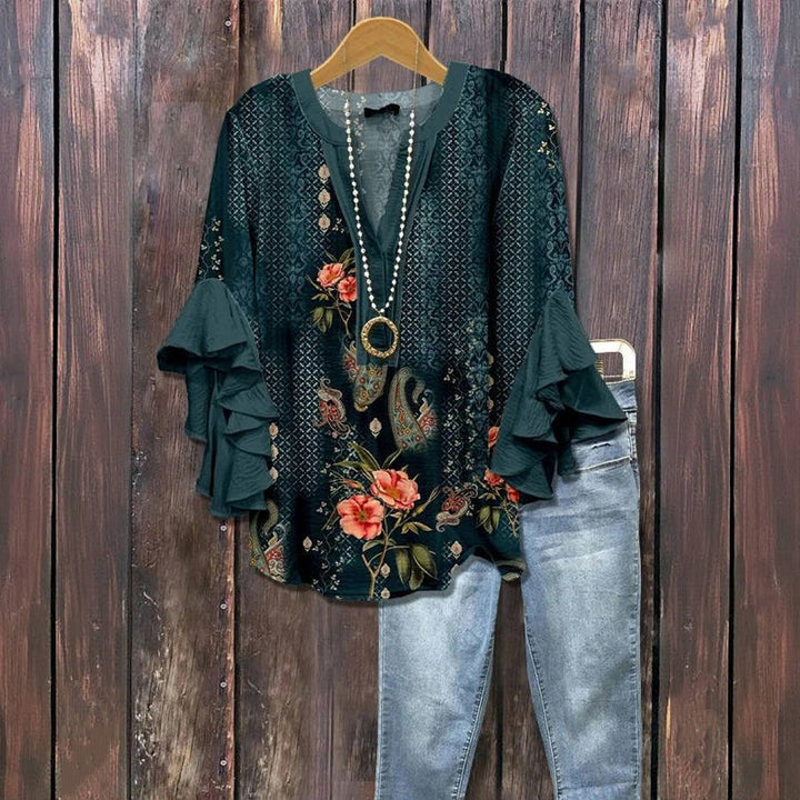 Effortless Holiday Chic Blouse
