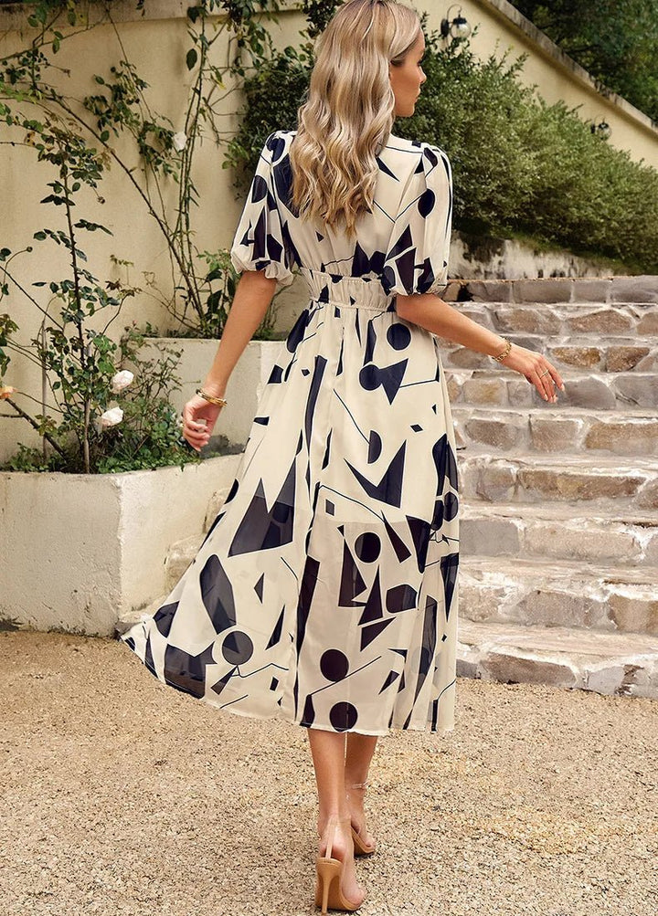 Allison | Graceful Floral Dress