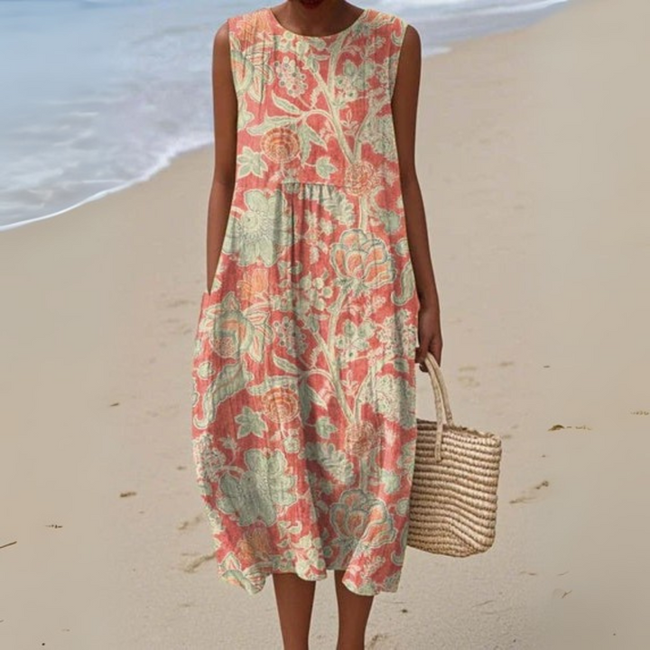 Ellis | Retro Floral Dress