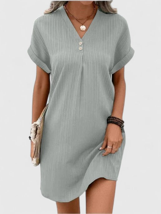 Annie | Elegant Draped Dress