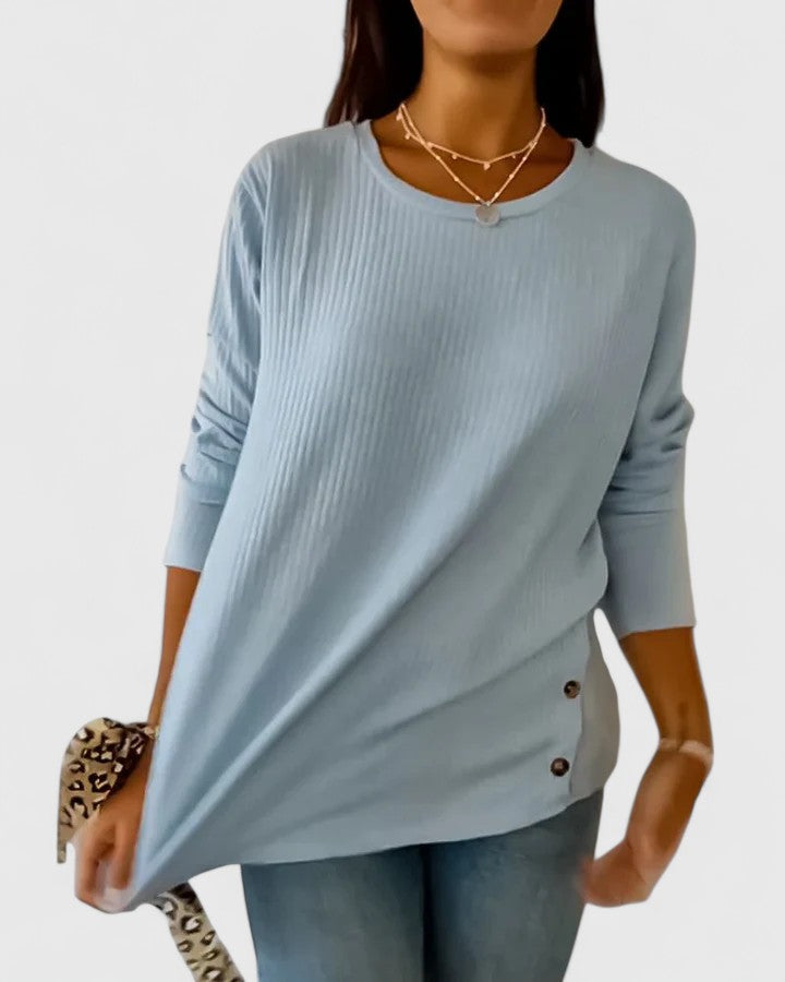 Megan™ | Stylish Crew Neck Top