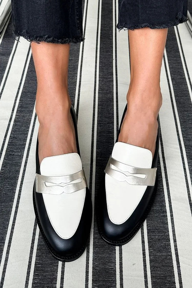 Abby | Timeless Monochrome Loafers