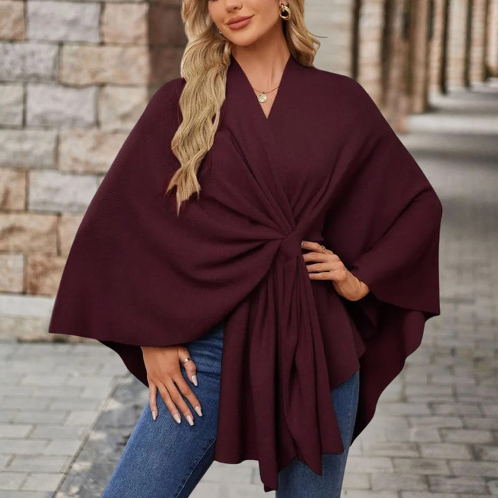Silei | Stylish Poncho Sweater