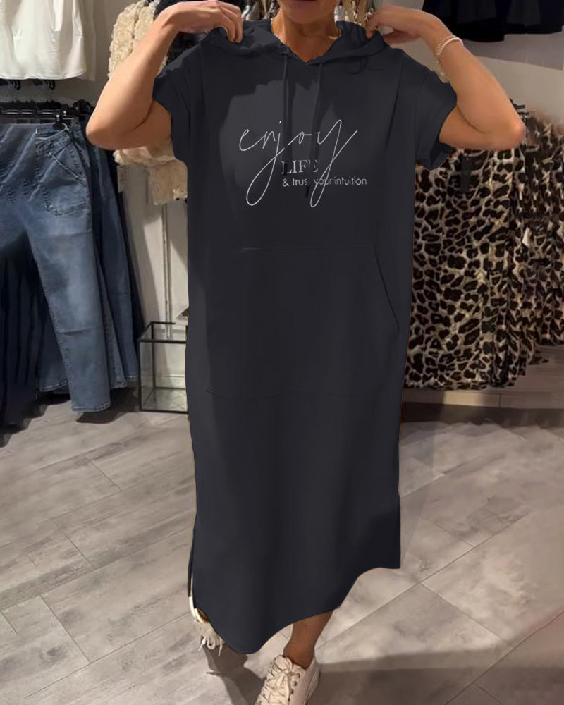 Bridget - Relaxed Hoodie Dress