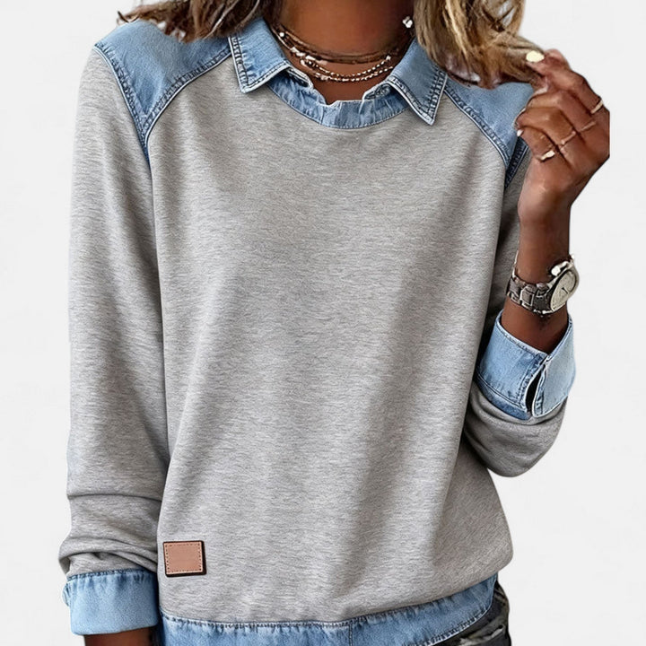 Stylish Long Sleeve Blouse