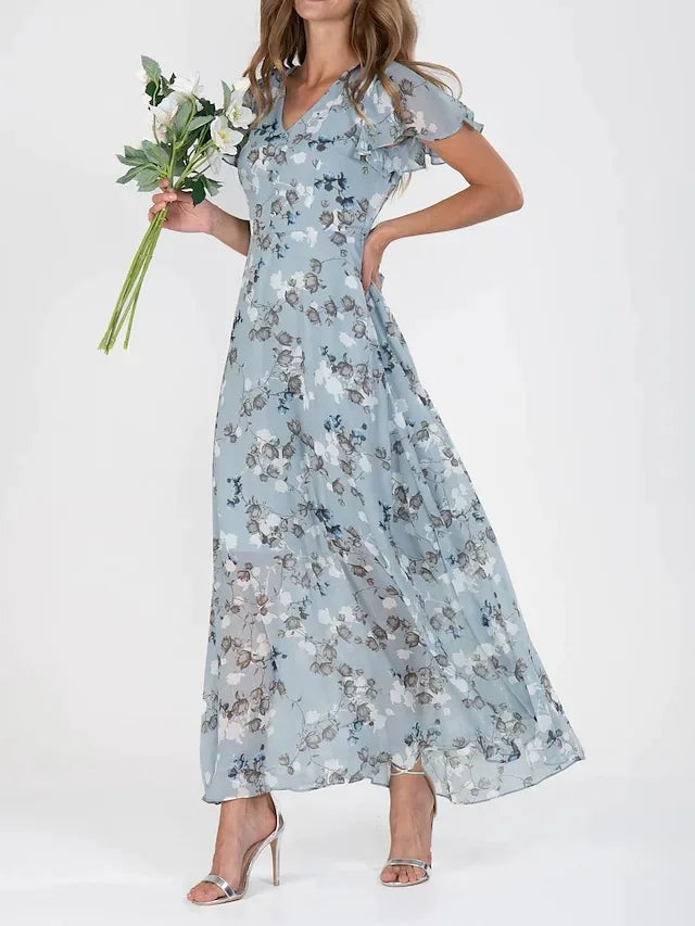 Jessa | Maxi Dress in Bloom Breeze