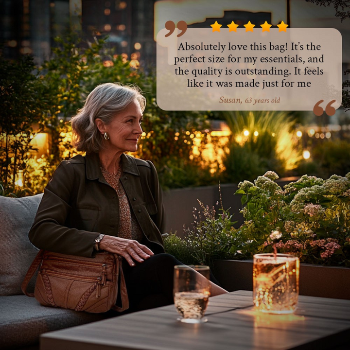 Ellen | Timeless Harmony Leather Handbag