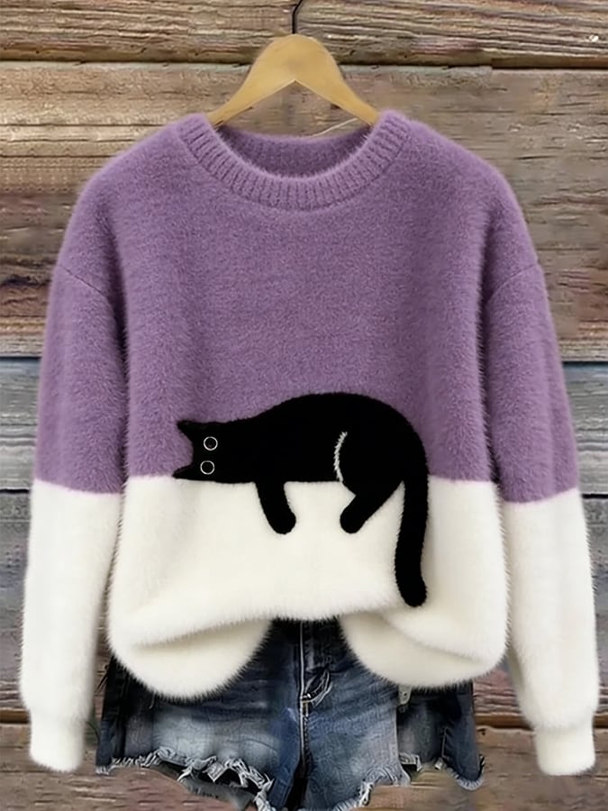 Bridget | Women's Cat-Themed Sweatshirt