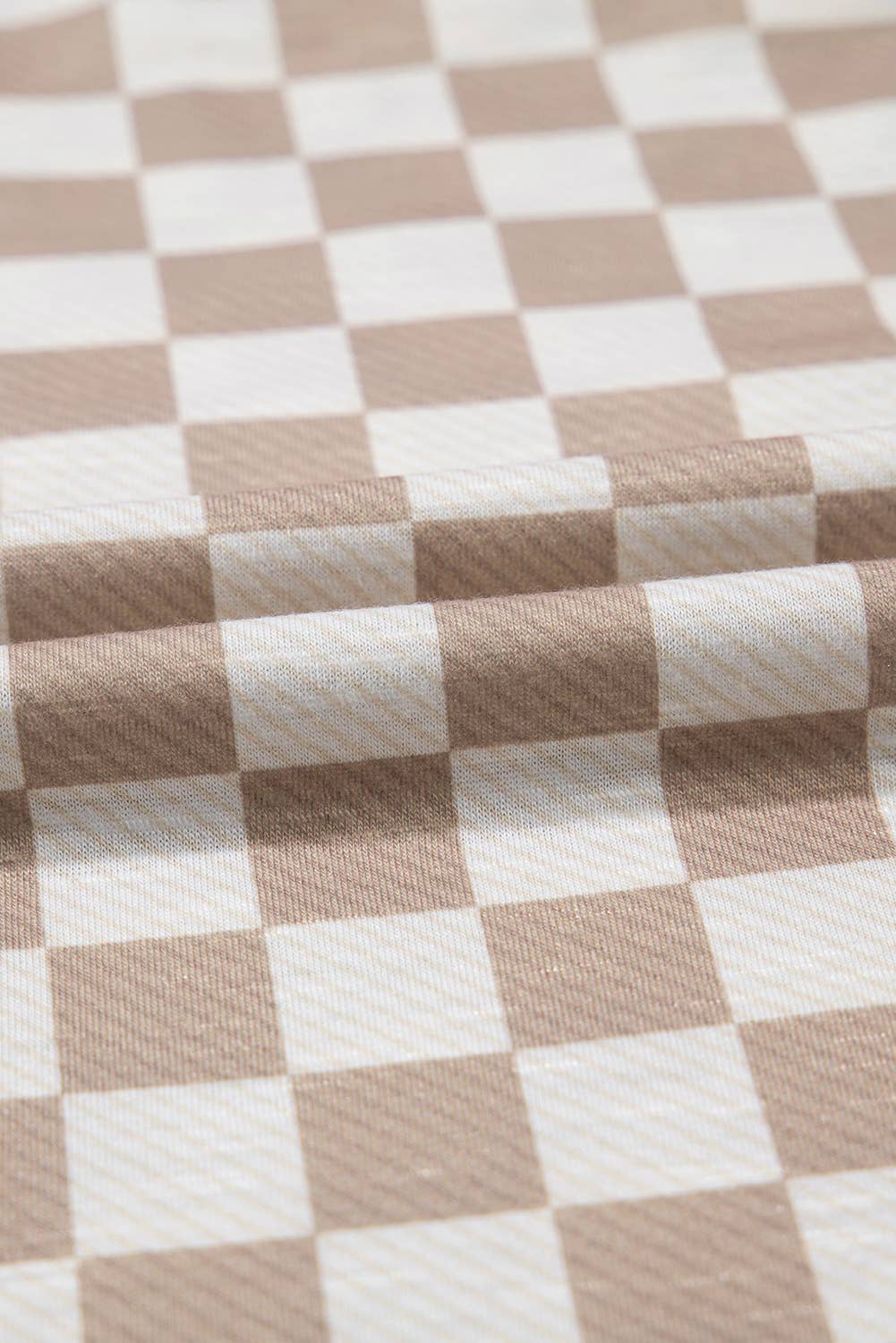 Checkerboard Top & High Waist Skorts 2 Piece Set | S-XL