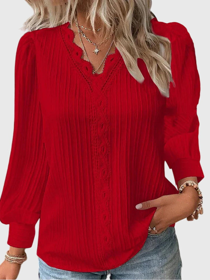 Andrea™ | Chic Pullover Blouse