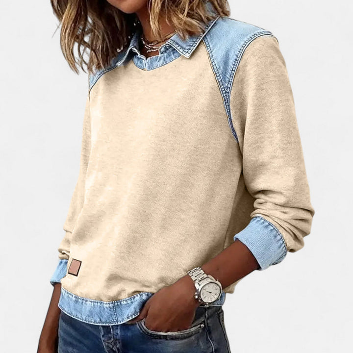 Stylish Long Sleeve Blouse